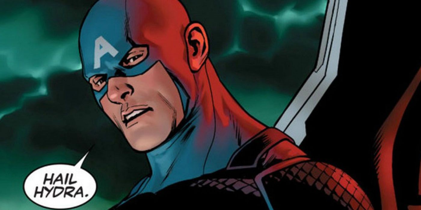 Captain America joins Hydra in Marvel Comics.