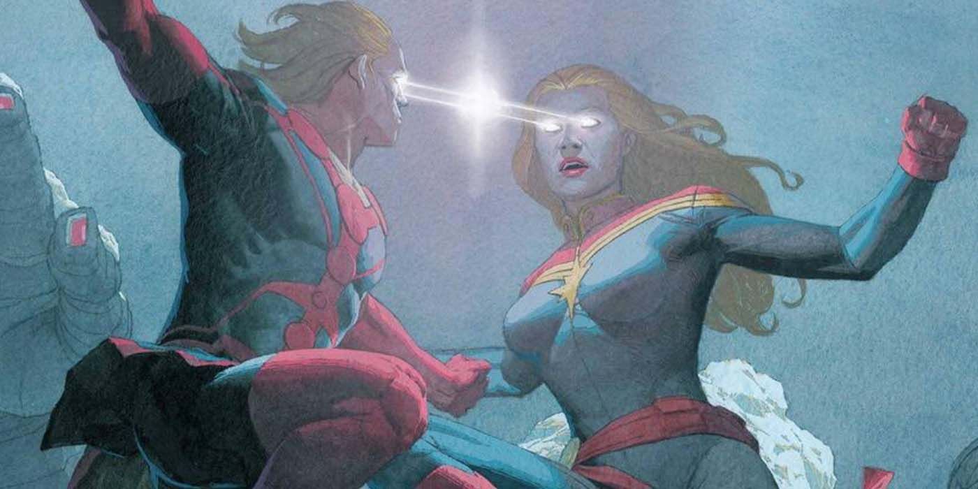 Captain Marvel vs Eternals Ikaris