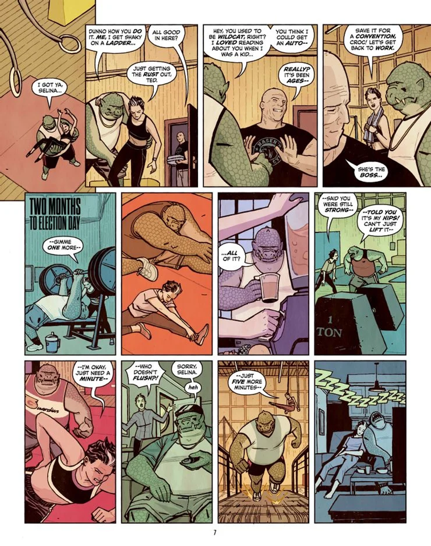 Catwoman Lonely City 2 preview page 7