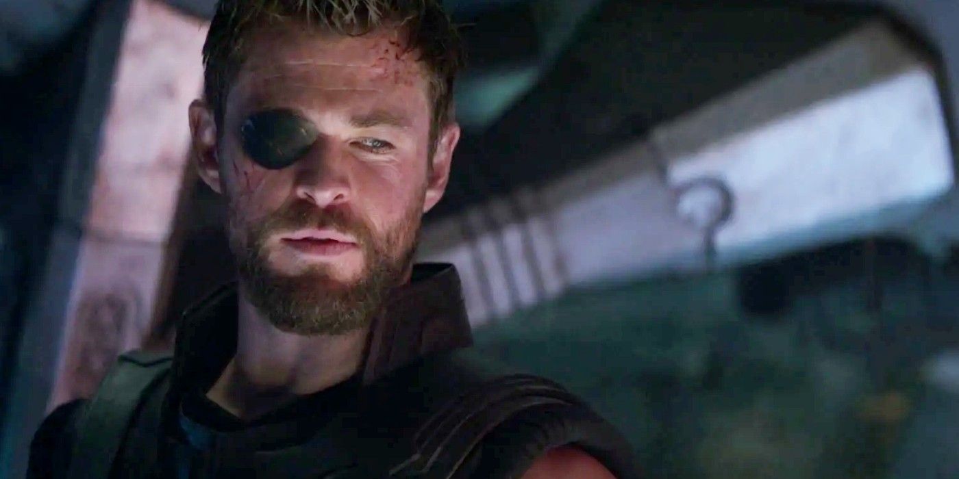 Chris Hemsworth as Thor in Avengers Infinity War