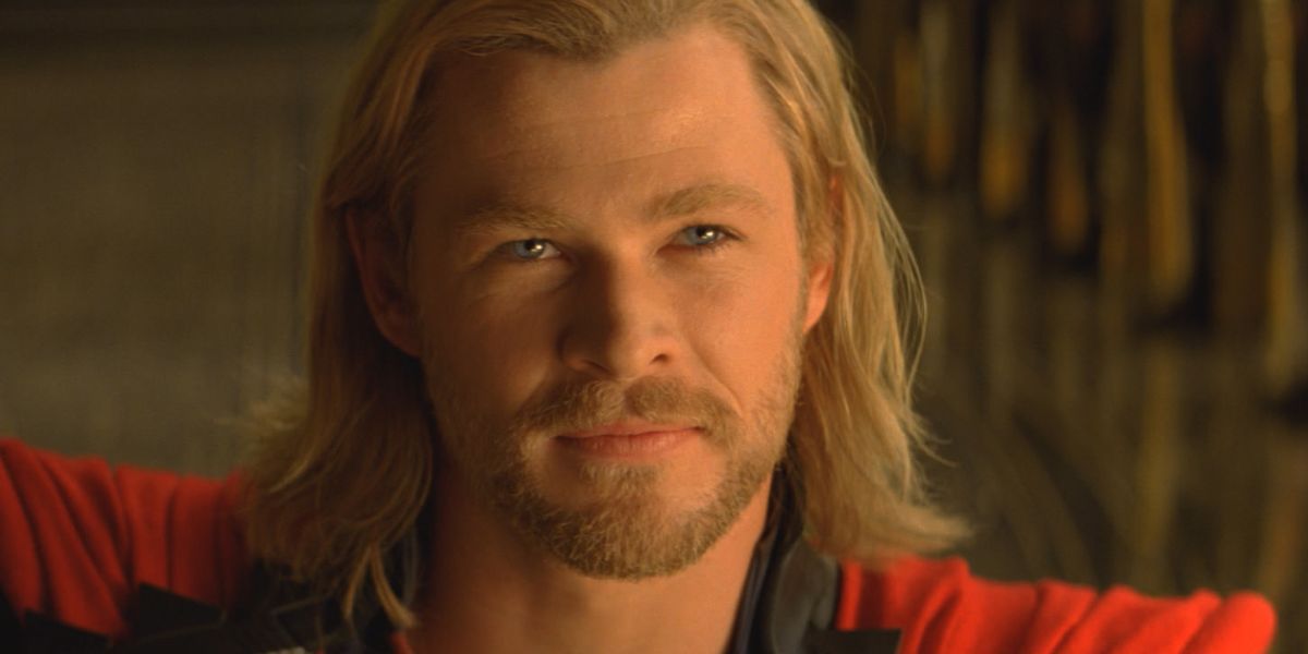 Close-up of Thor smiling in Thor (2011)