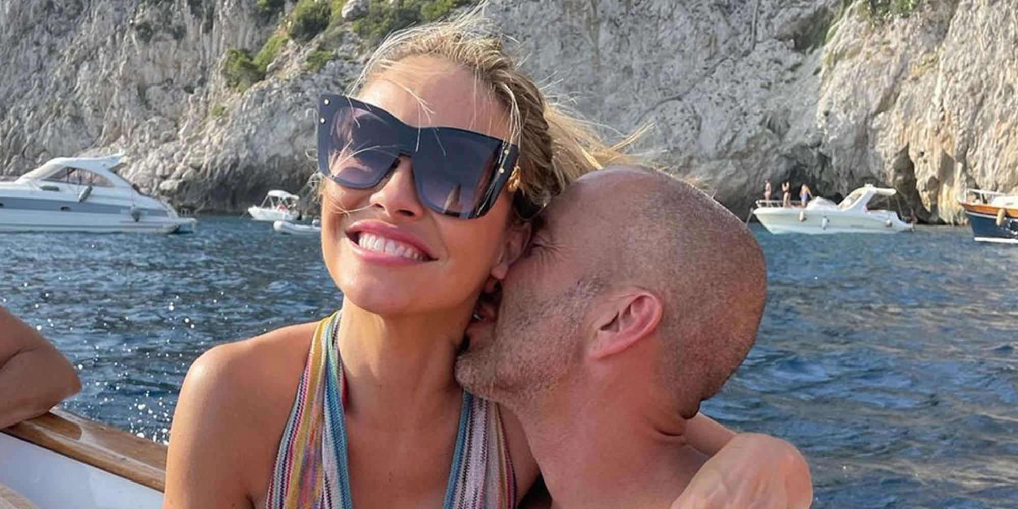 Chrishell Stause and Jason Oppenheim from Selling Sunset share photo together via Instagram