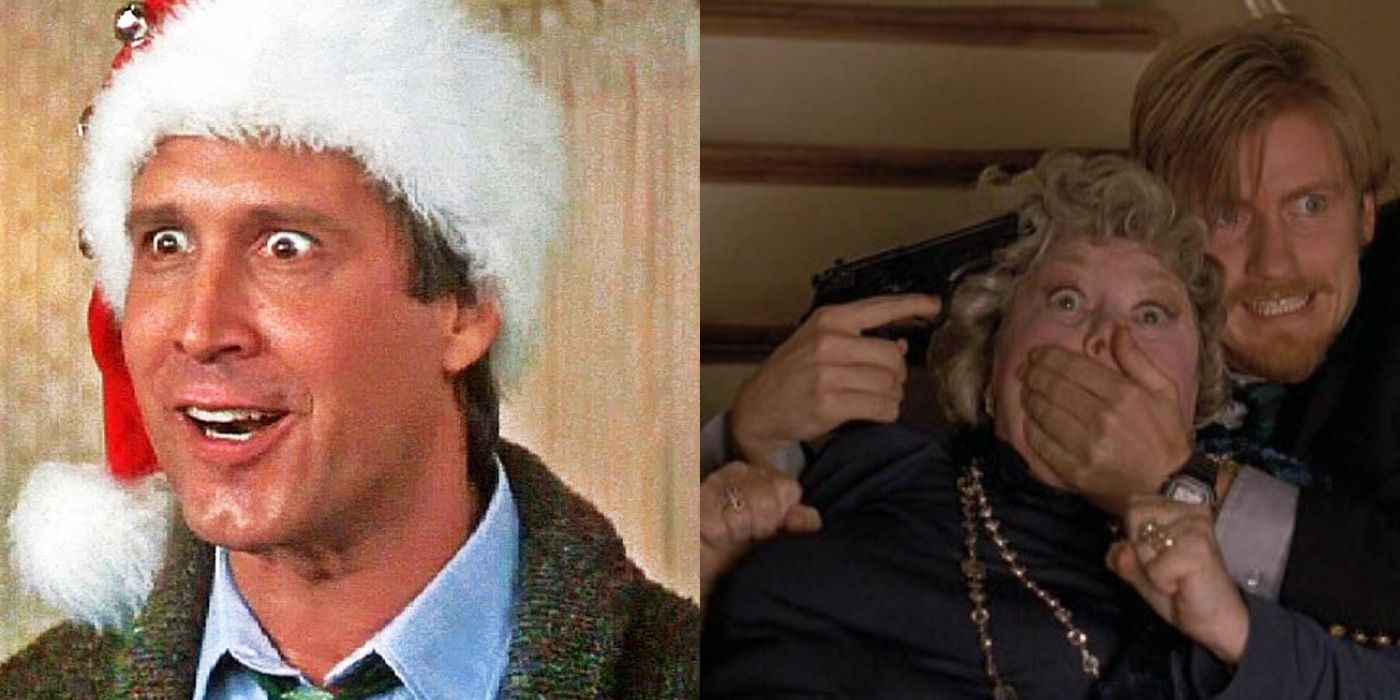 Scenes from The Ref and Christmas Vacation