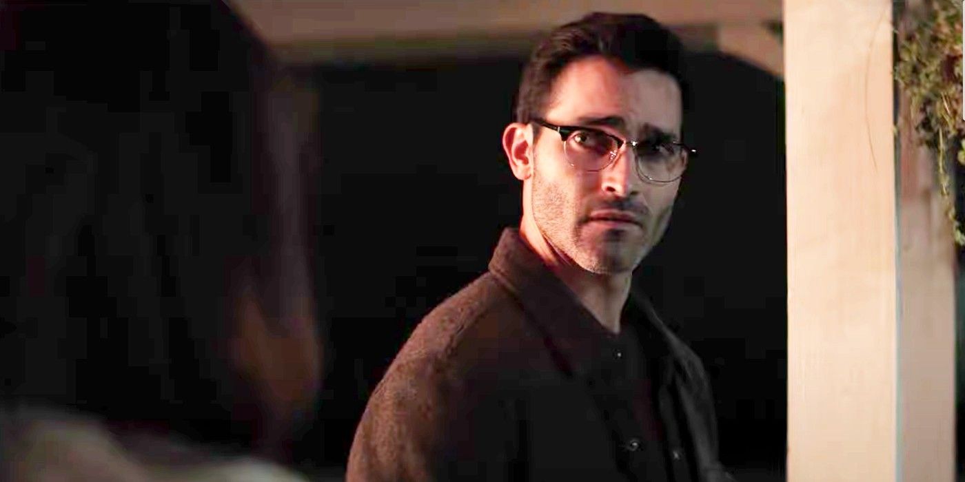 Clark Kent looking concerned in Superman &amp; Lois