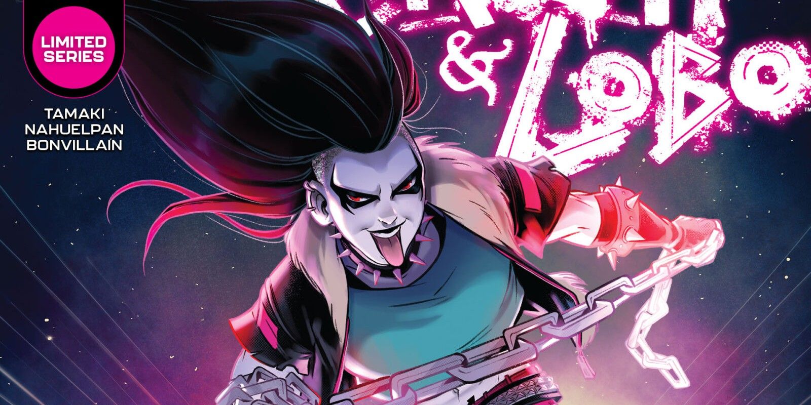 Crush on the cover of Crush and Lobo #5
