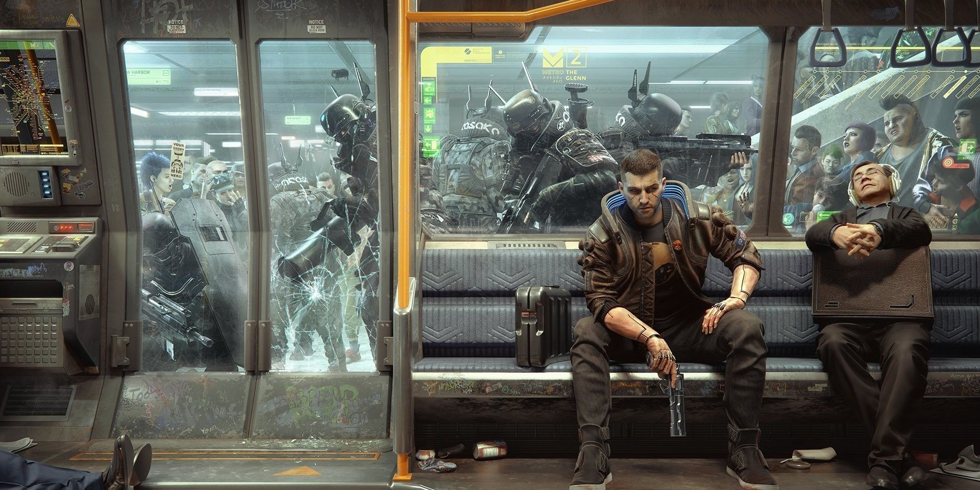 Cyberpunk 2077s Metro Finally Added To the Game Thanks To Modders