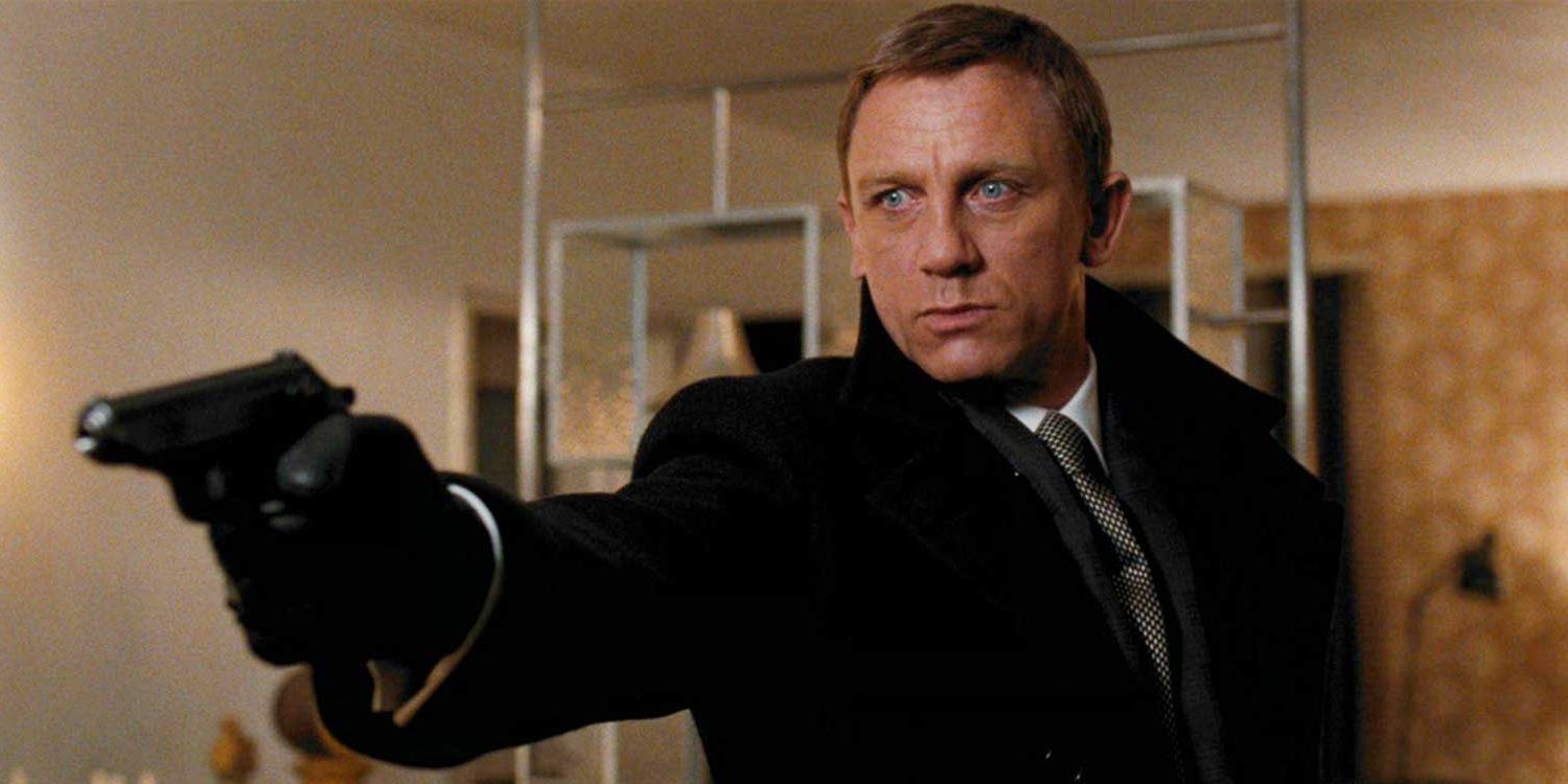 Daniel Craig in the final scene of Quantum of Solace