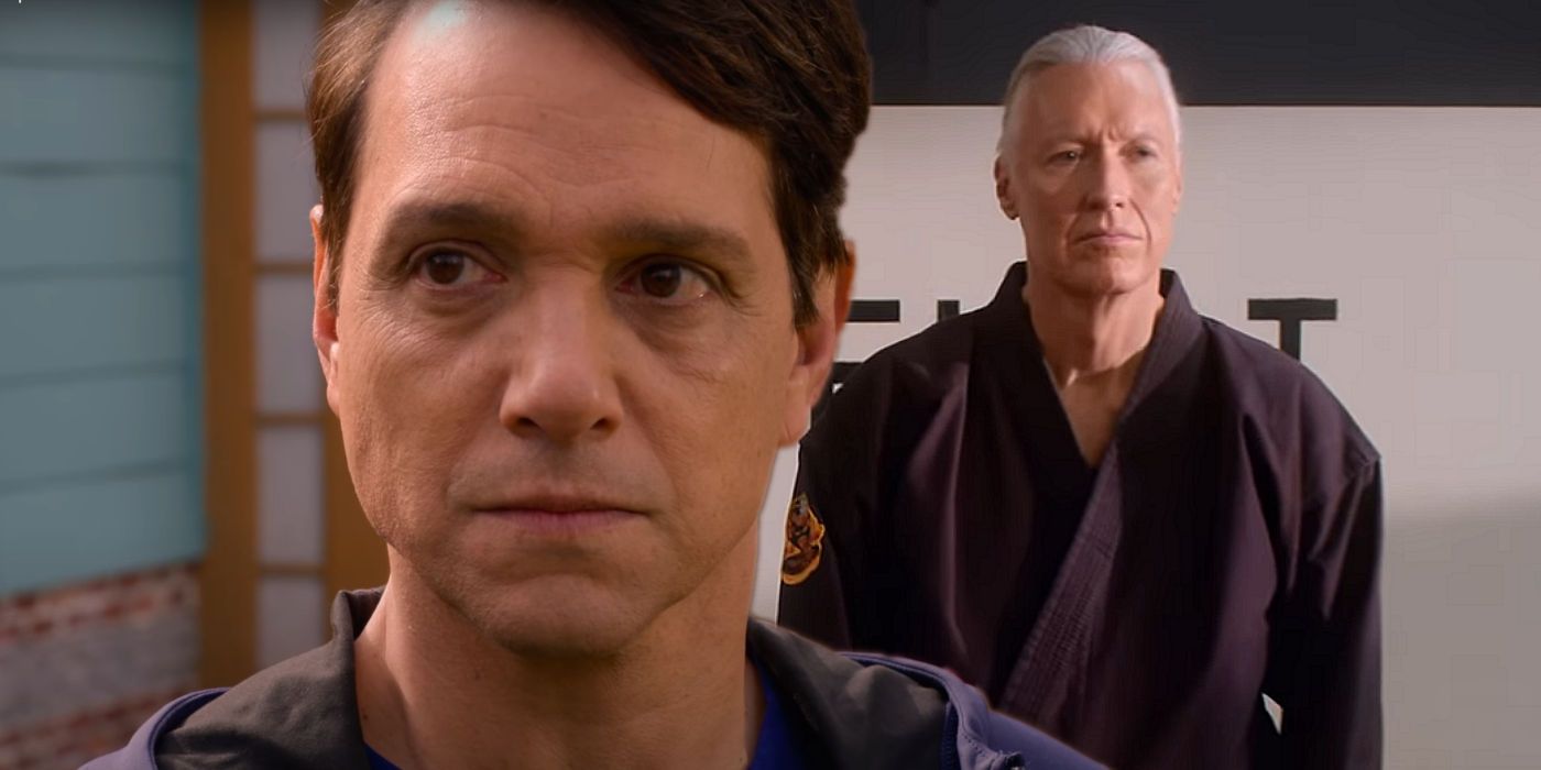 Daniel and Terry Silver in Cobra Kai Season 4