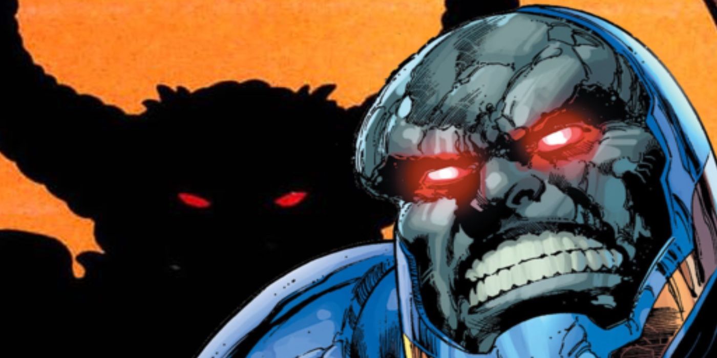 Darkseid and his dad Yuga Khan