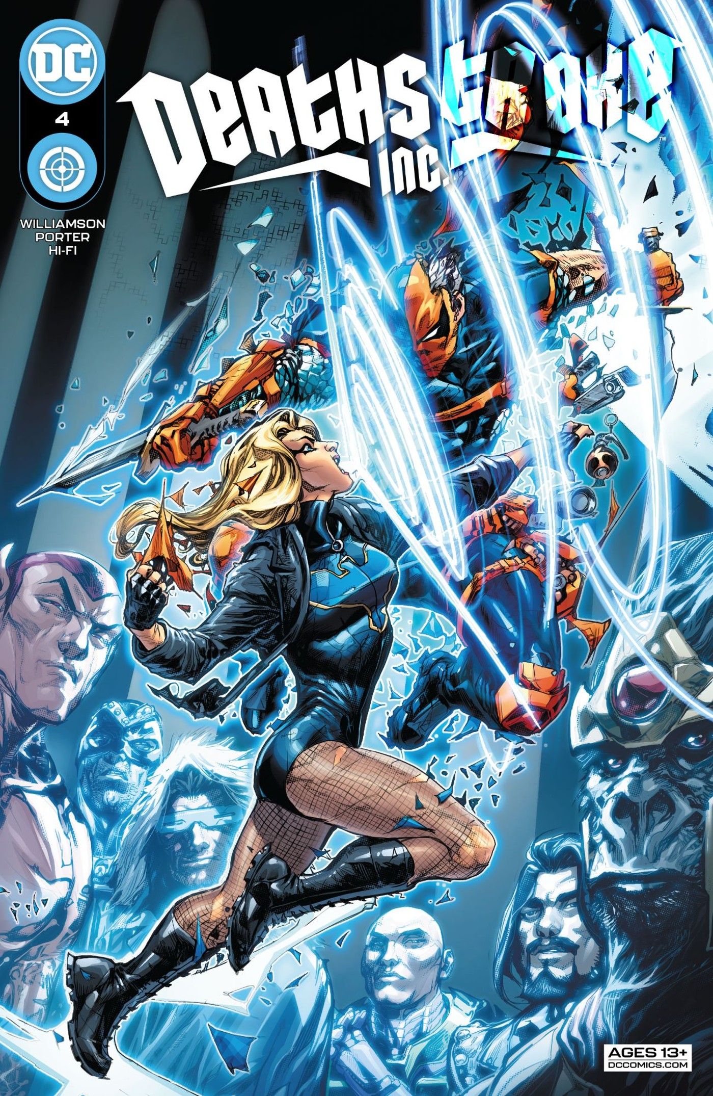 Black Canary Takes on Deathstroke in DC Comics