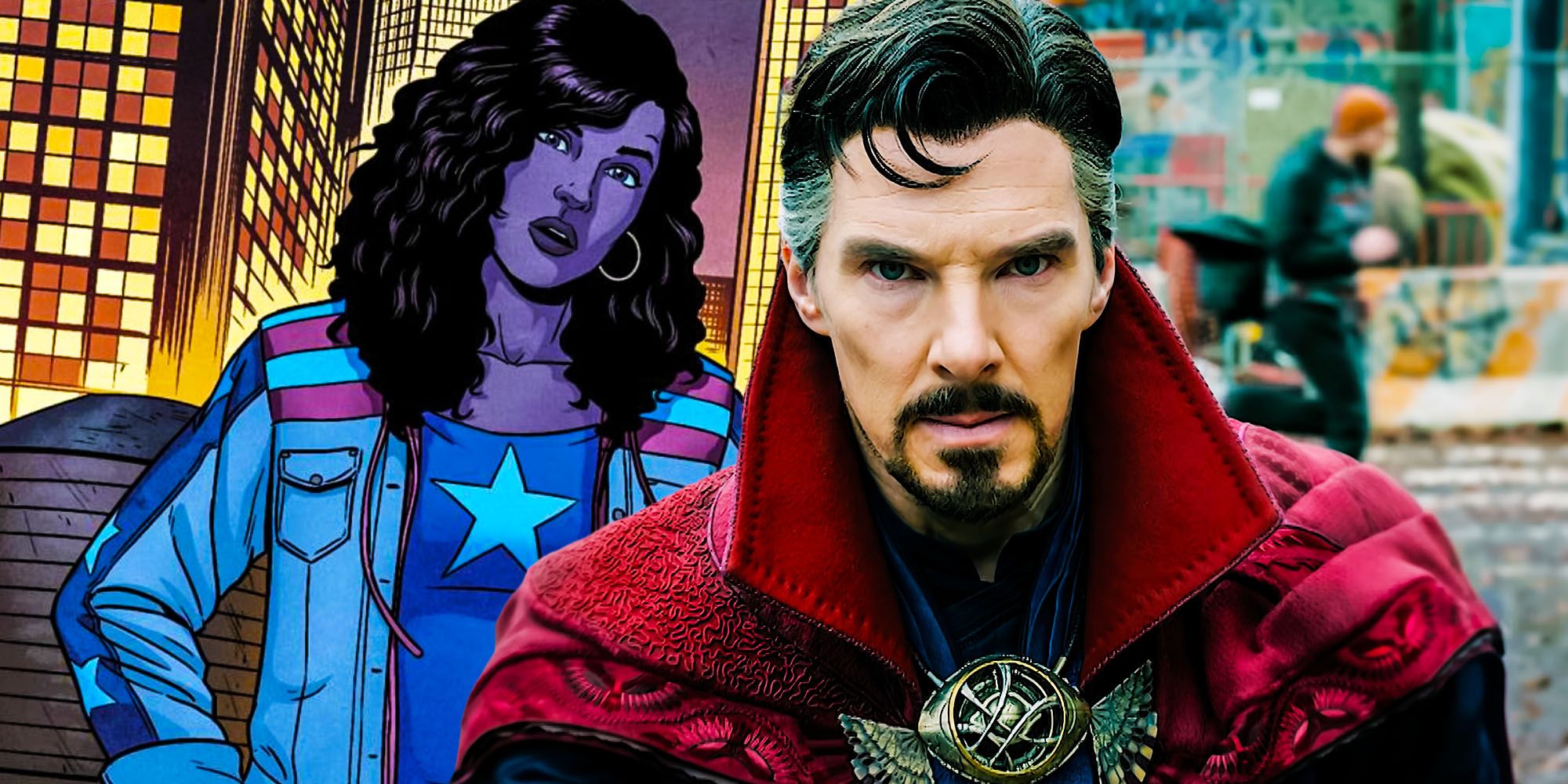 Doctor strange in the multiverse of madness has a character as strong as an infinity stone america chavez