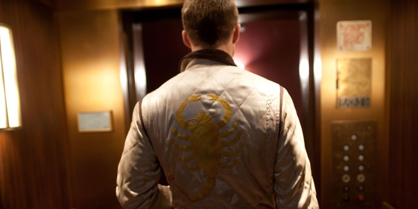 The back of the Driver's jacket in 2011's Drive