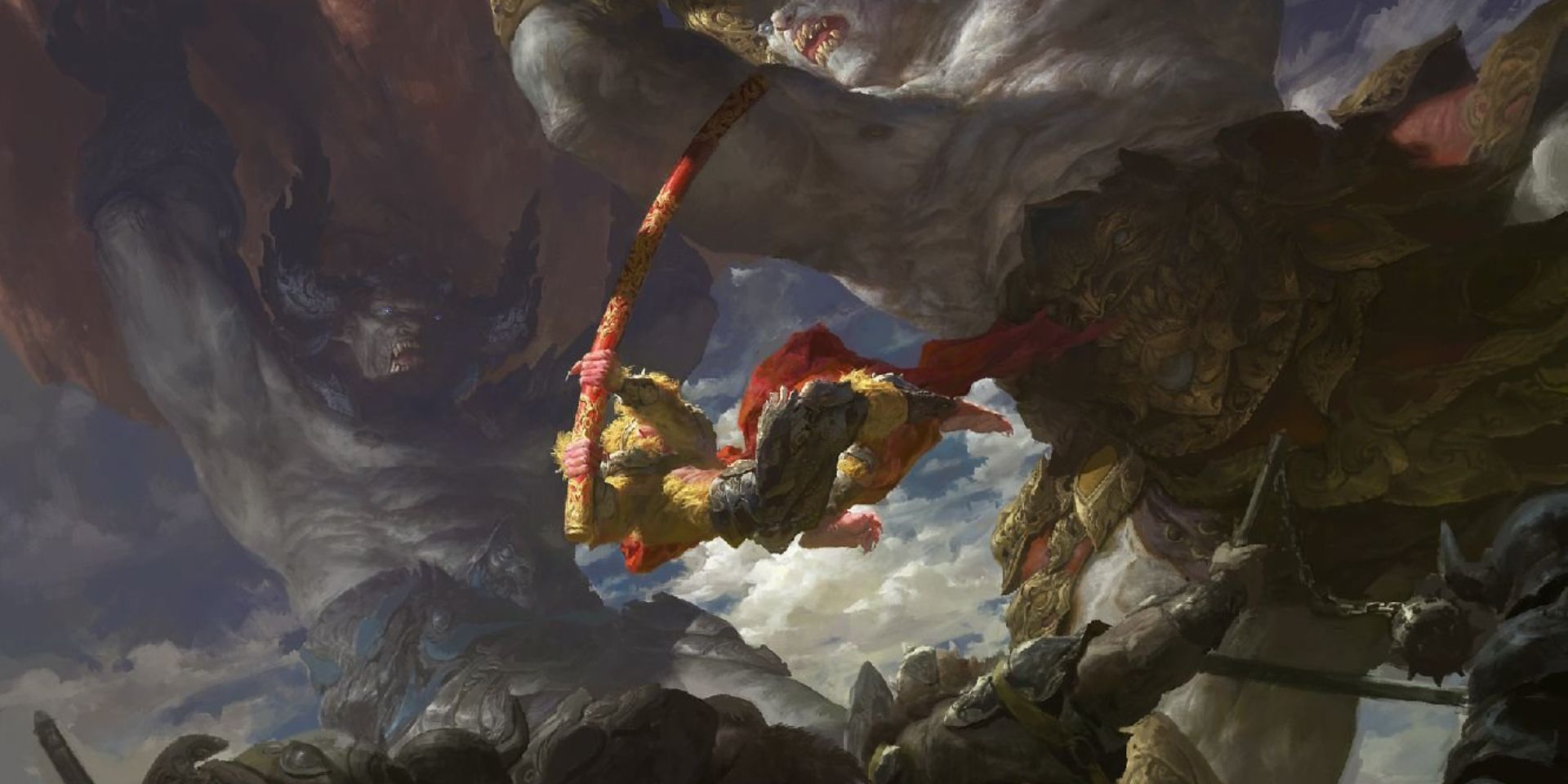 Dungeons and Dragons Underworld Myths Monkey King Yama Demons