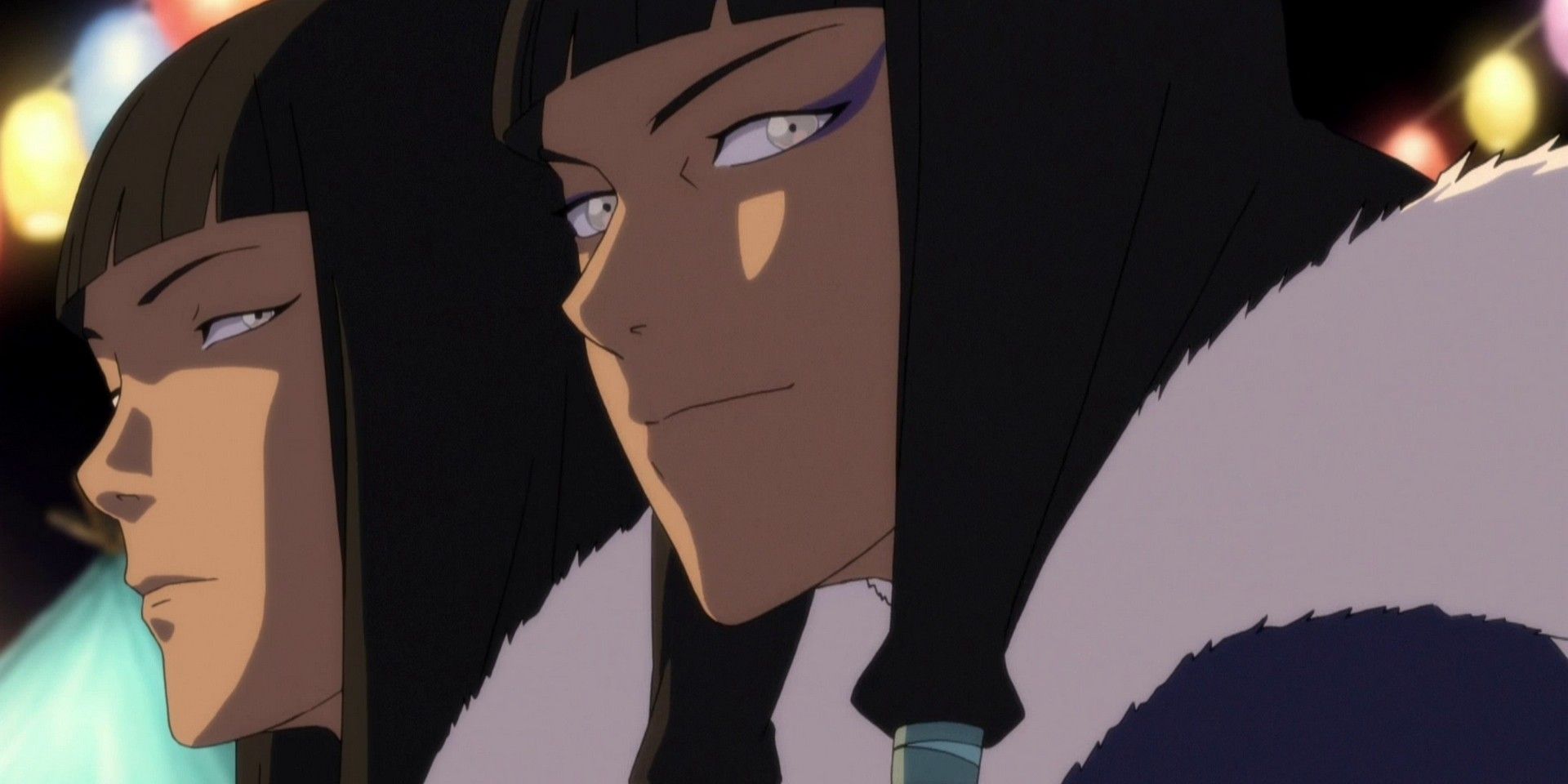 Eska and Desna of the Northern Water Tribe in Legend of Korra