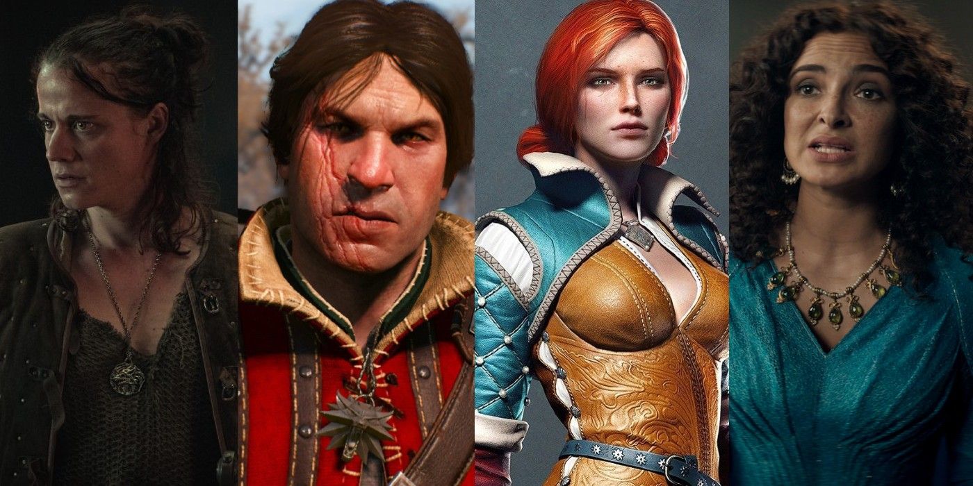 Netflix's The Witcher Cast vs. Video Game Characters