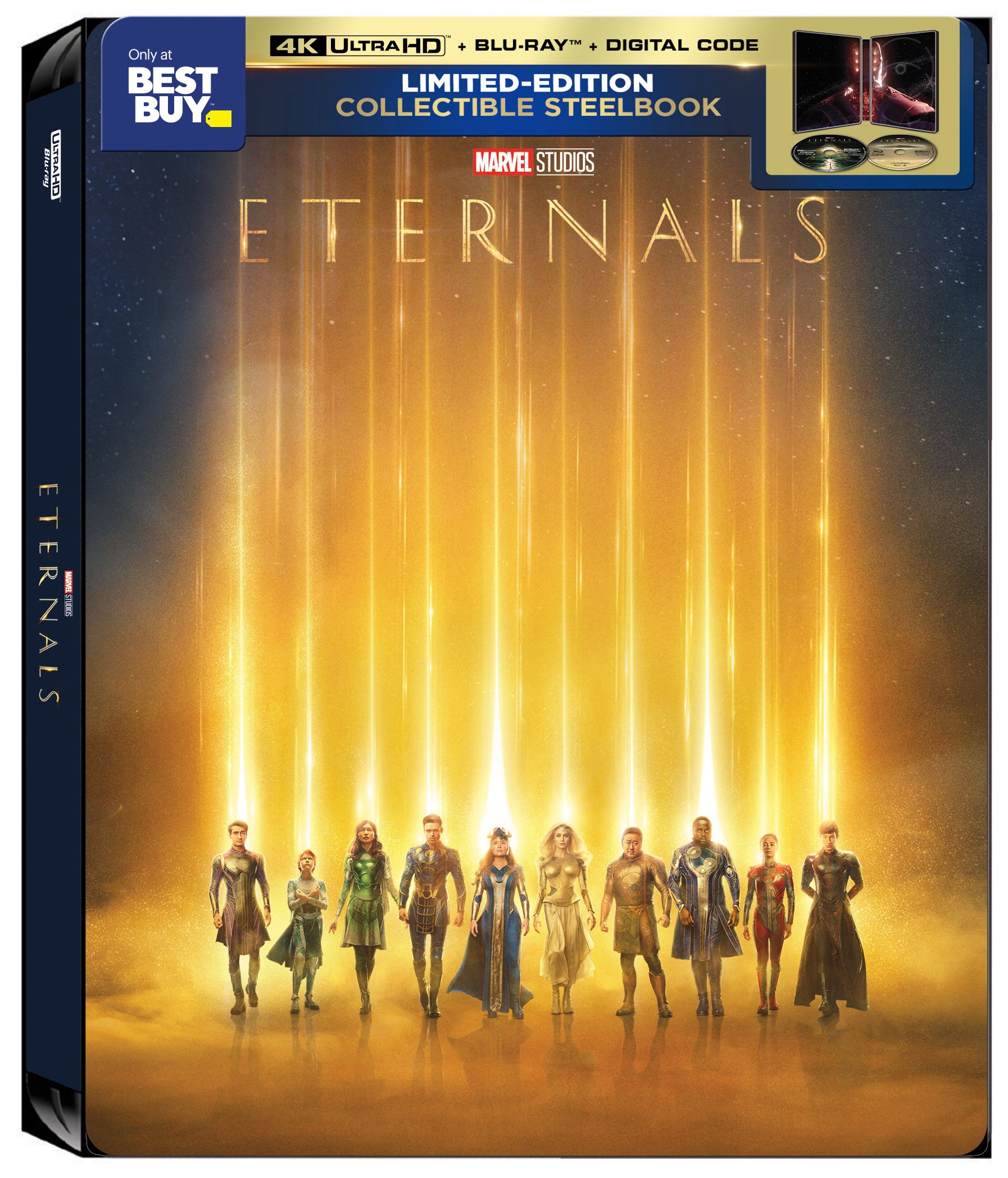 Eternals Best Buy Steelbook