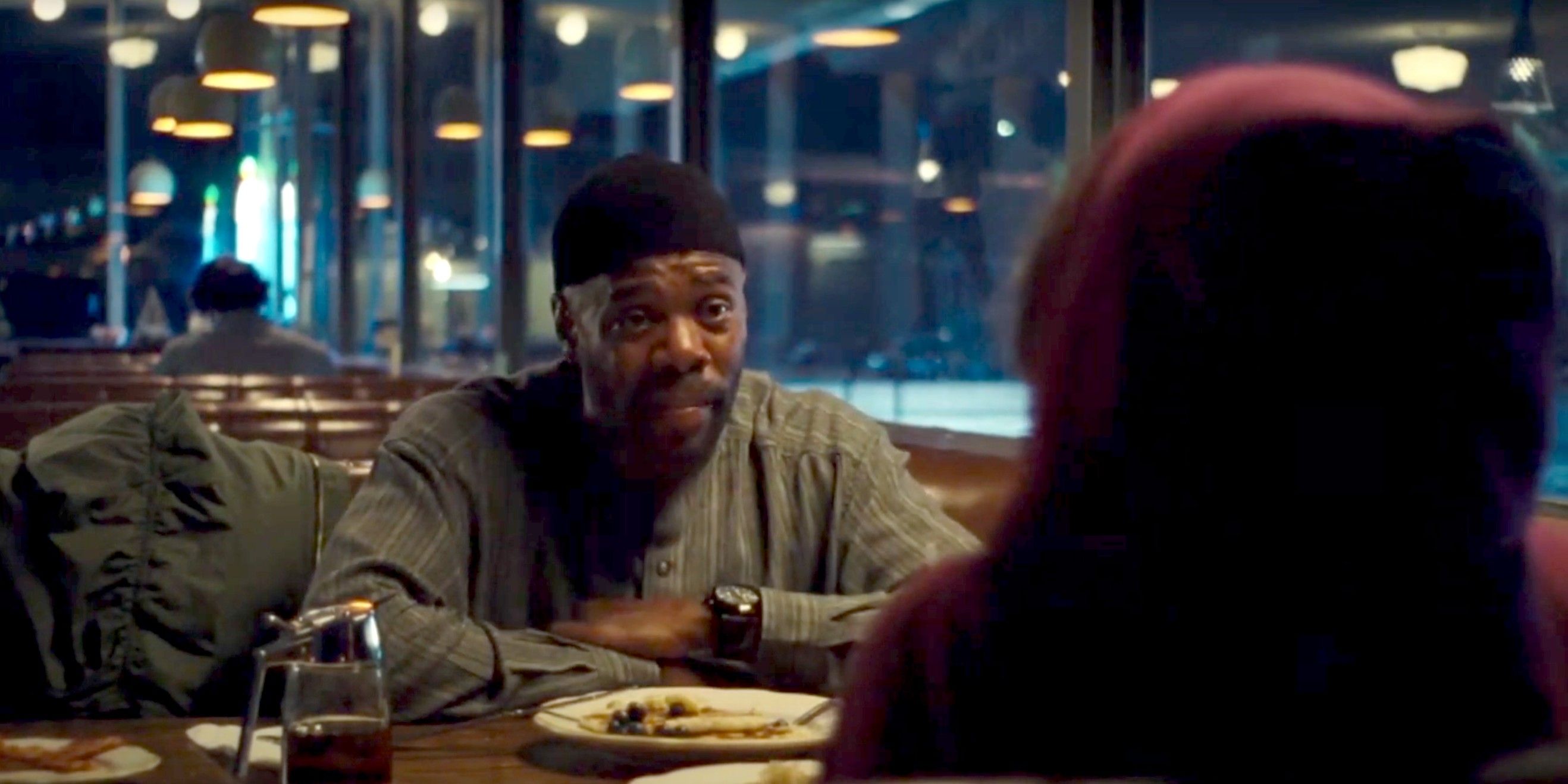 Ali and Rue talk in a diner on Euphoria