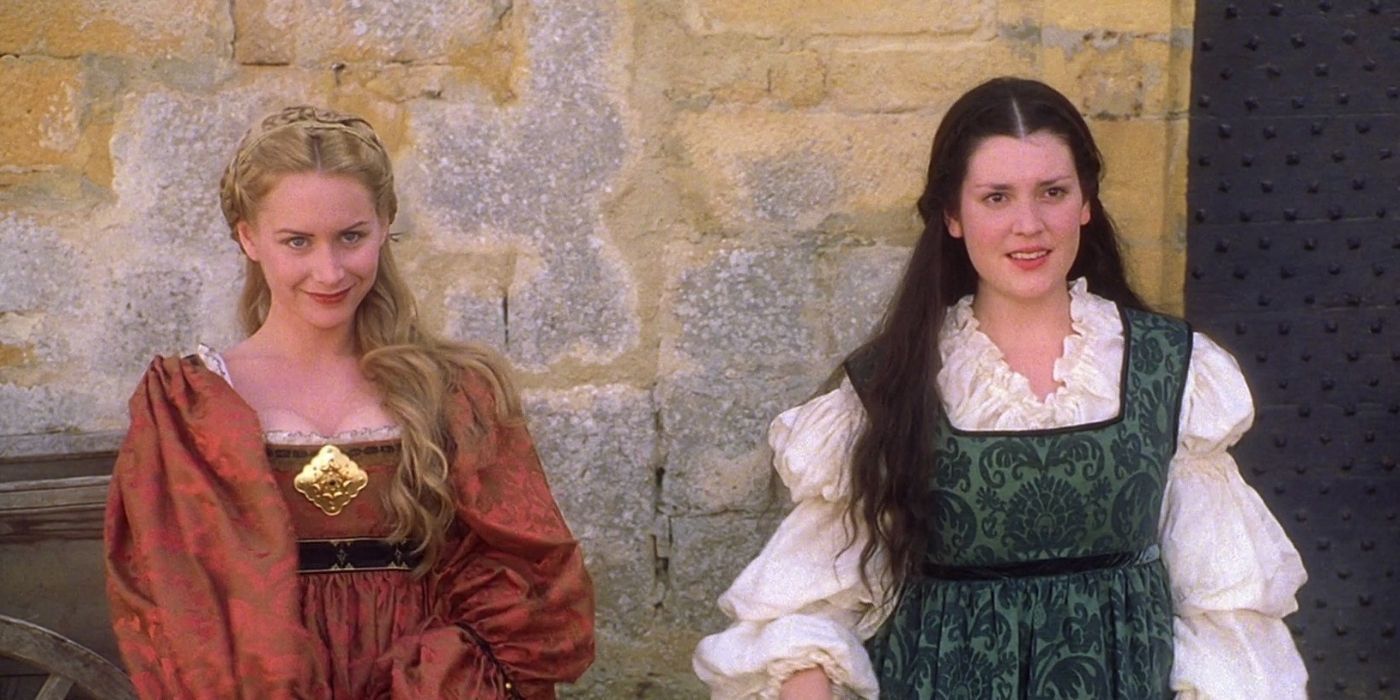 Marguerite and Jacqueline smiling in Ever After
