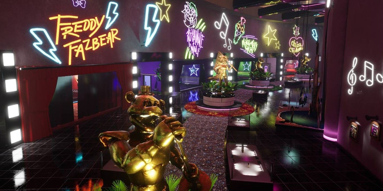 Fnaf 1 map redesign inspired by real pizza places from the 80s