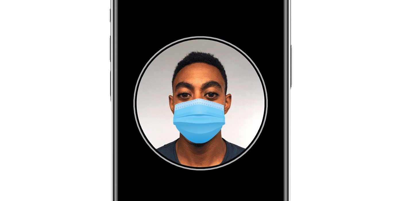 Face ID wearing mask