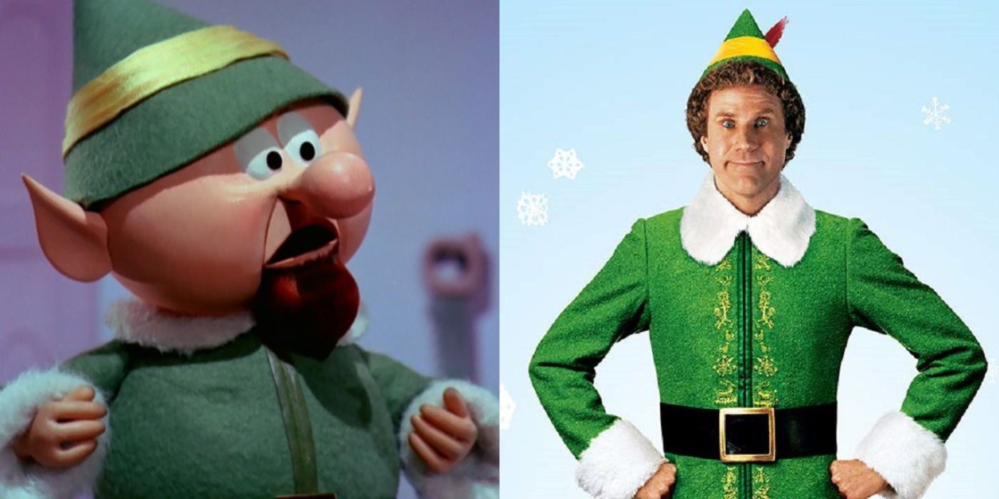 The foreman from Rudolph has a similar costume to Budd from Elf