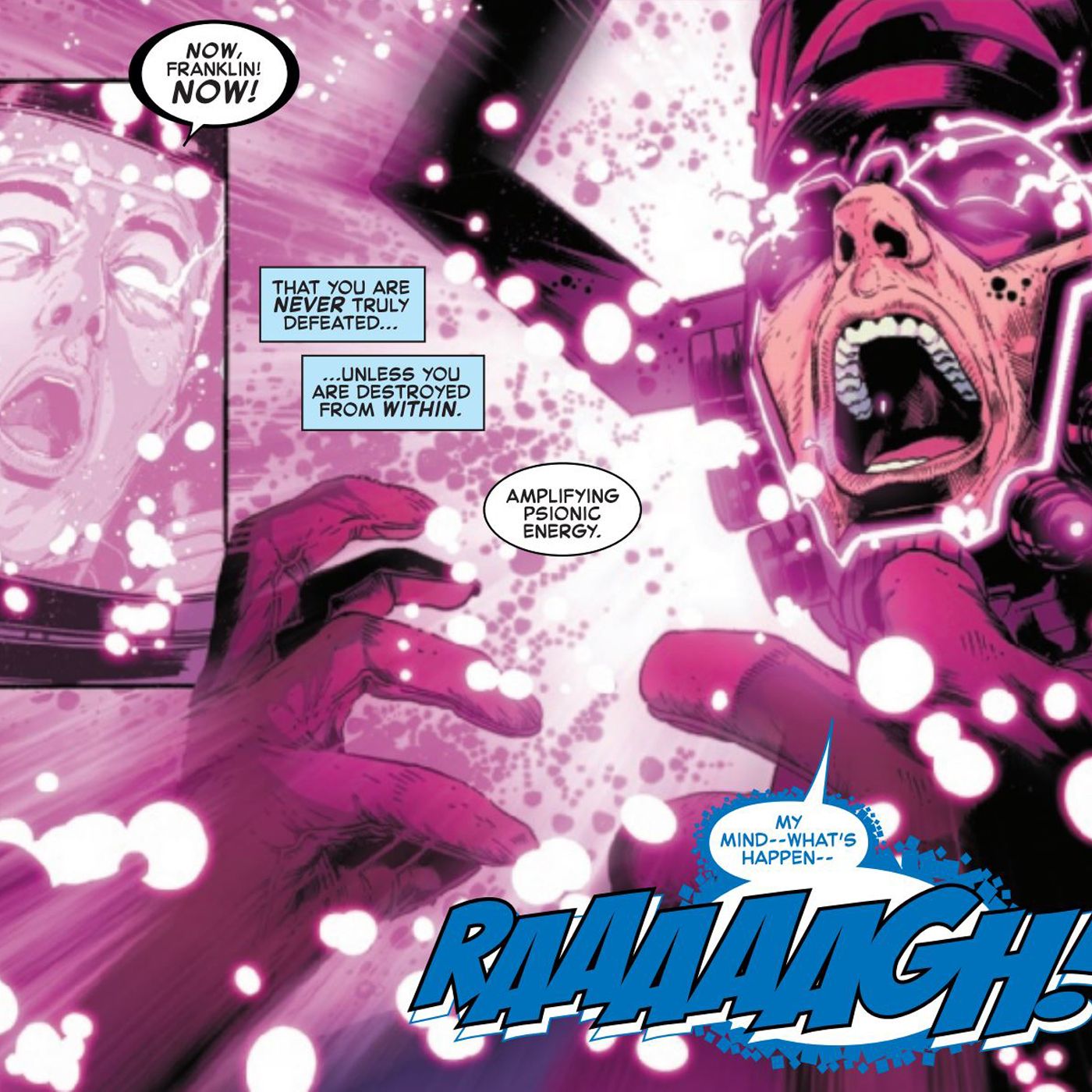 Fantastic Four Galactus Defeat Franklin Richards
