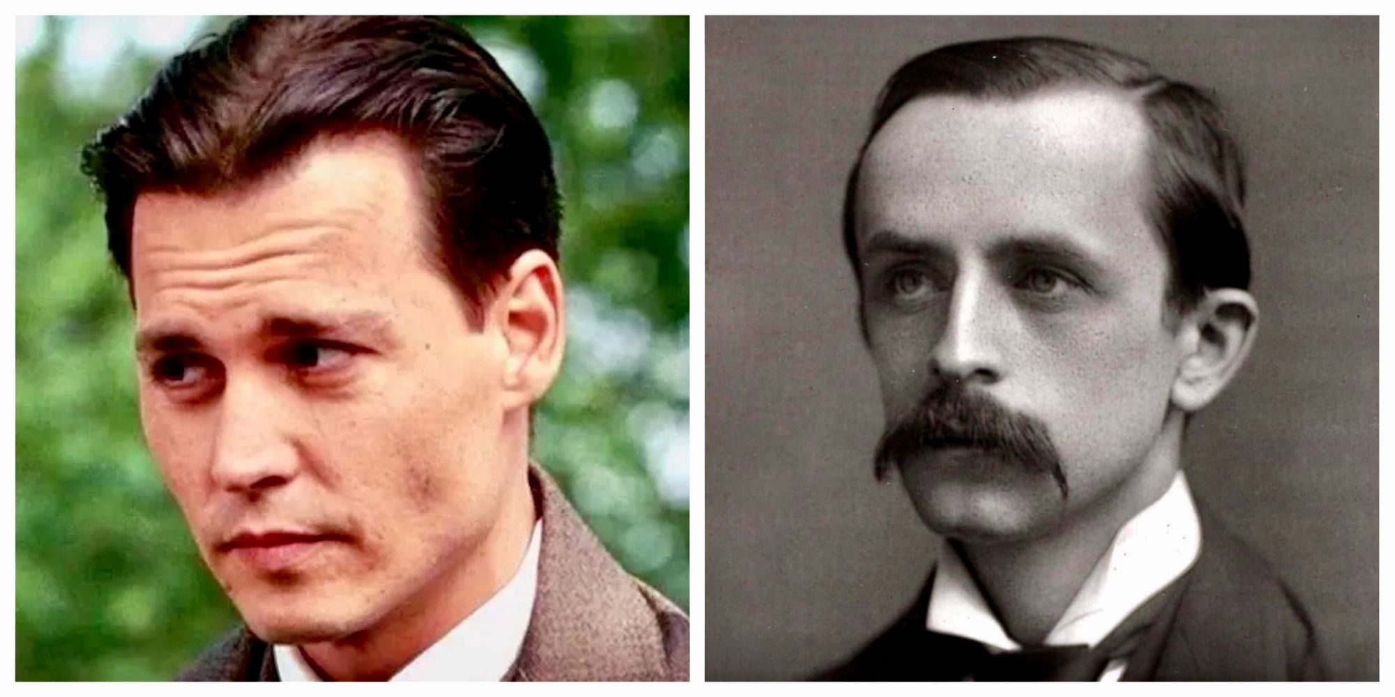 Johnny Depp as J.M. Barrie in Finding Neverland