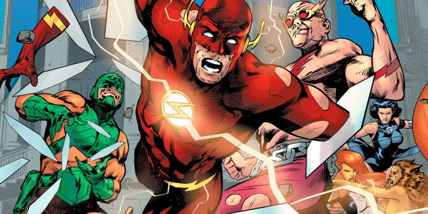 Flash Teen Titans war for earth-3