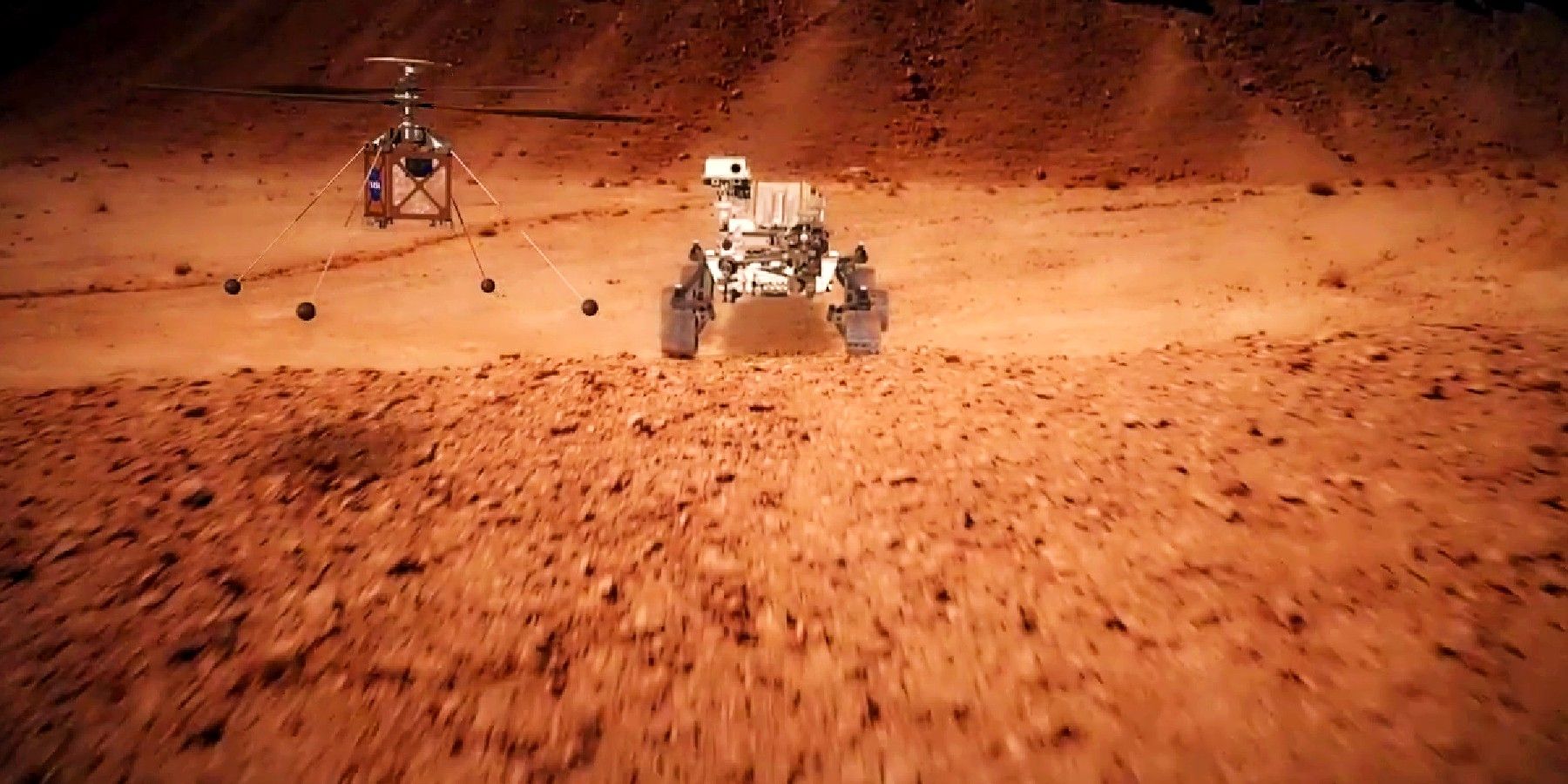NASA Ingenuity and Perseverance Rover