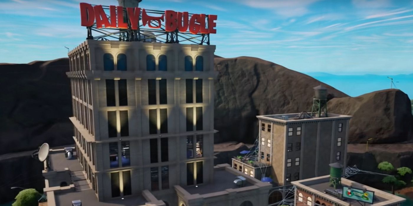 The Daily Bugle from Spiderman in Fortnite