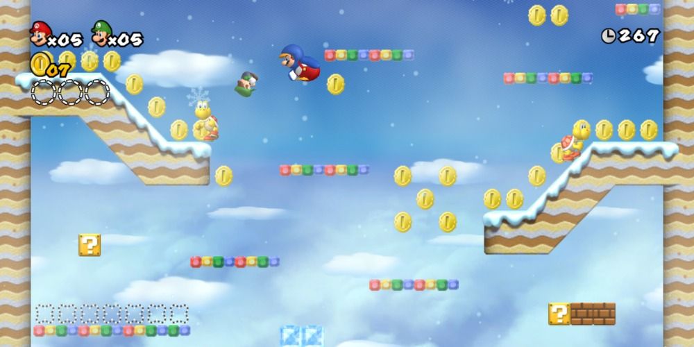 Gameplay from New Super Mario Bros Wii Coin World