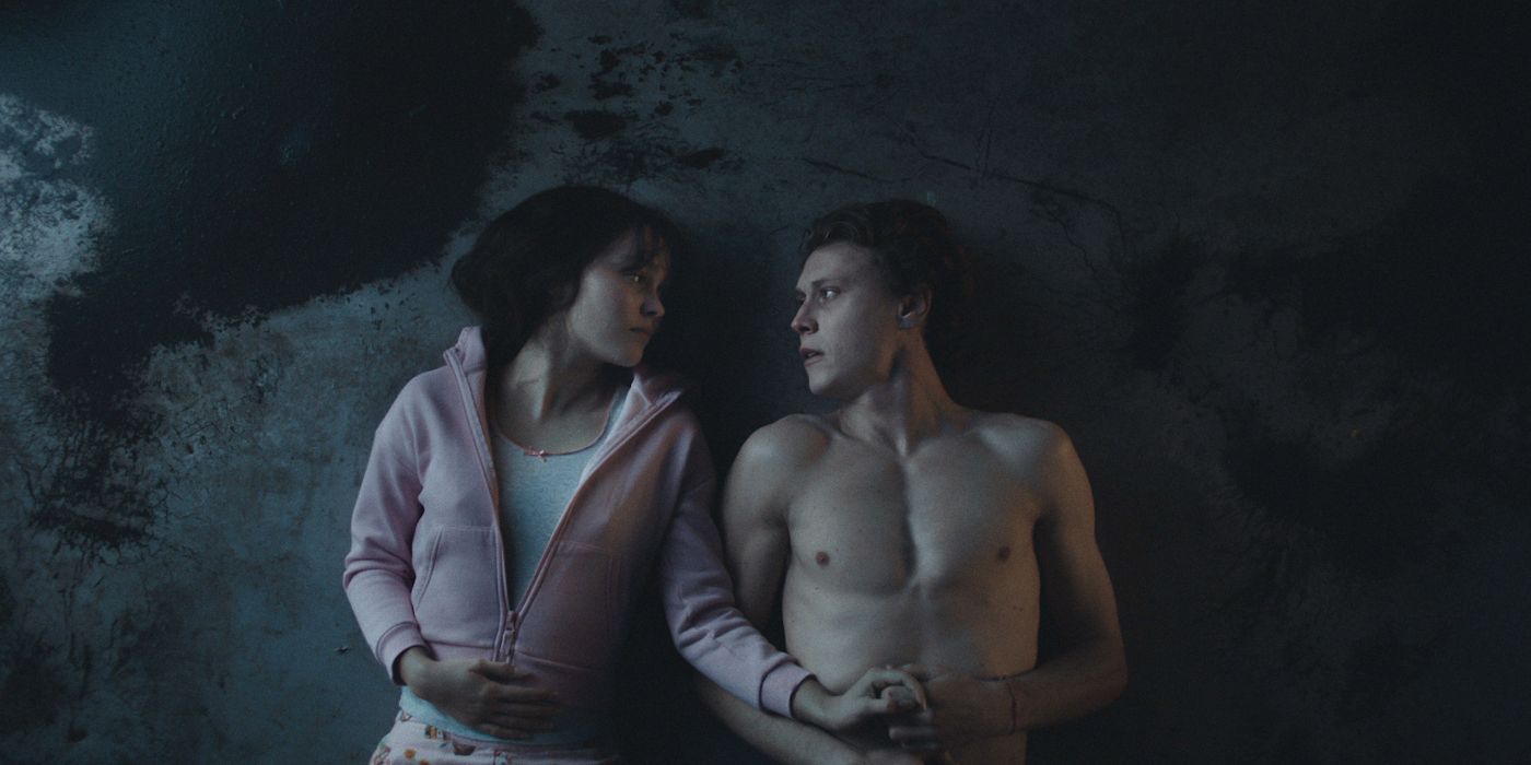 George MacKay and Lily-Rose Depp in Wolf