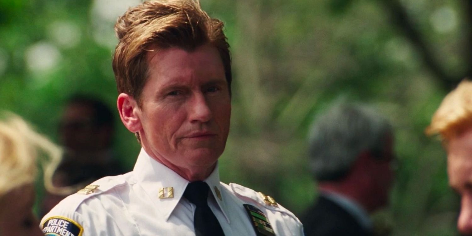 George Stacy in uniform in The Amazing Spider-man