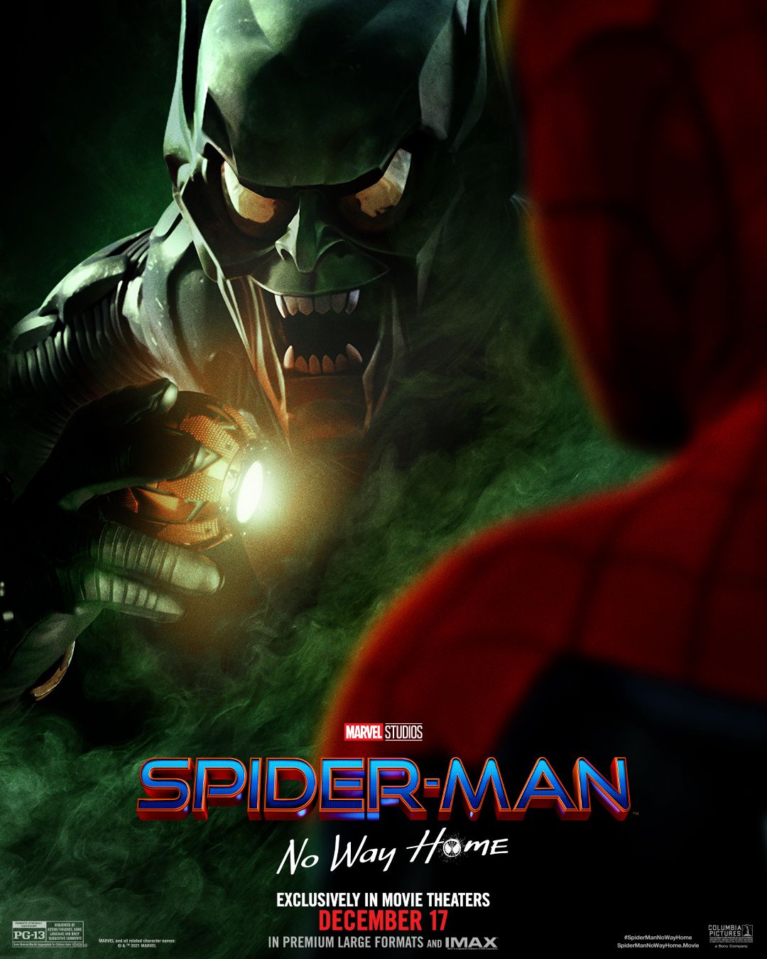 Green Goblin Spider-Man No Way Home Poster