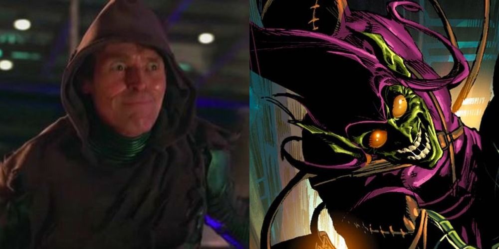 The differences in Green Goblin&rsquo;s costume in No Way Home from the comics