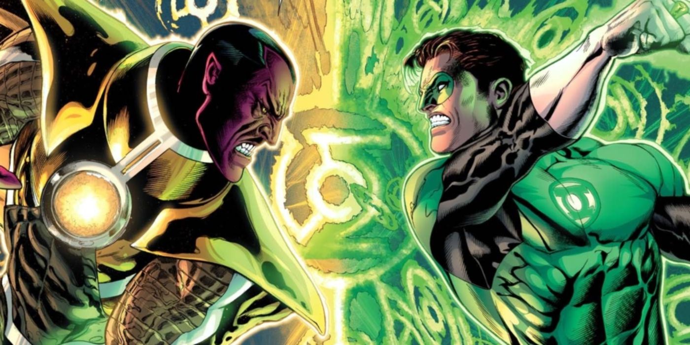Green Lantern and Sinestro DC Comics