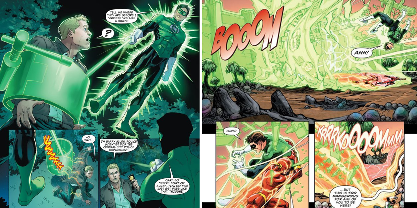 Green Lantern vs Flash