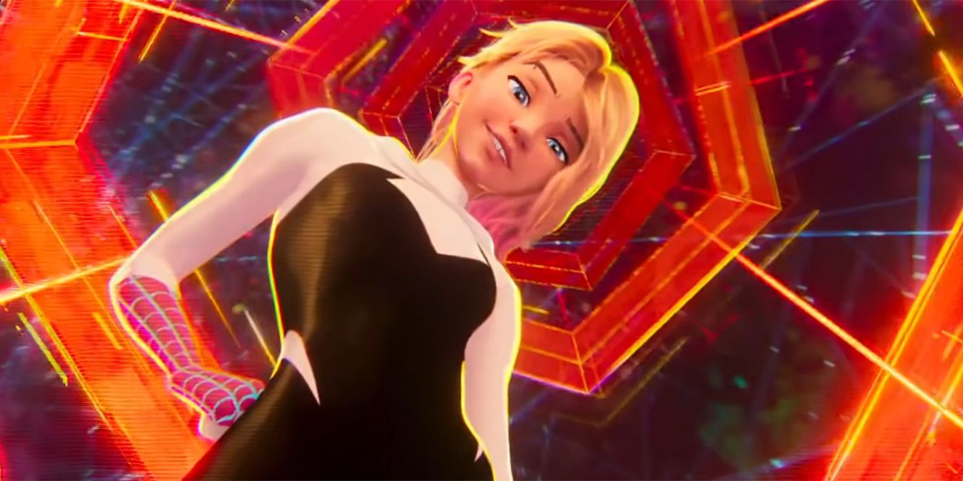 Gwen Stacy em Spider-Man Across the Spider-Verse Part One