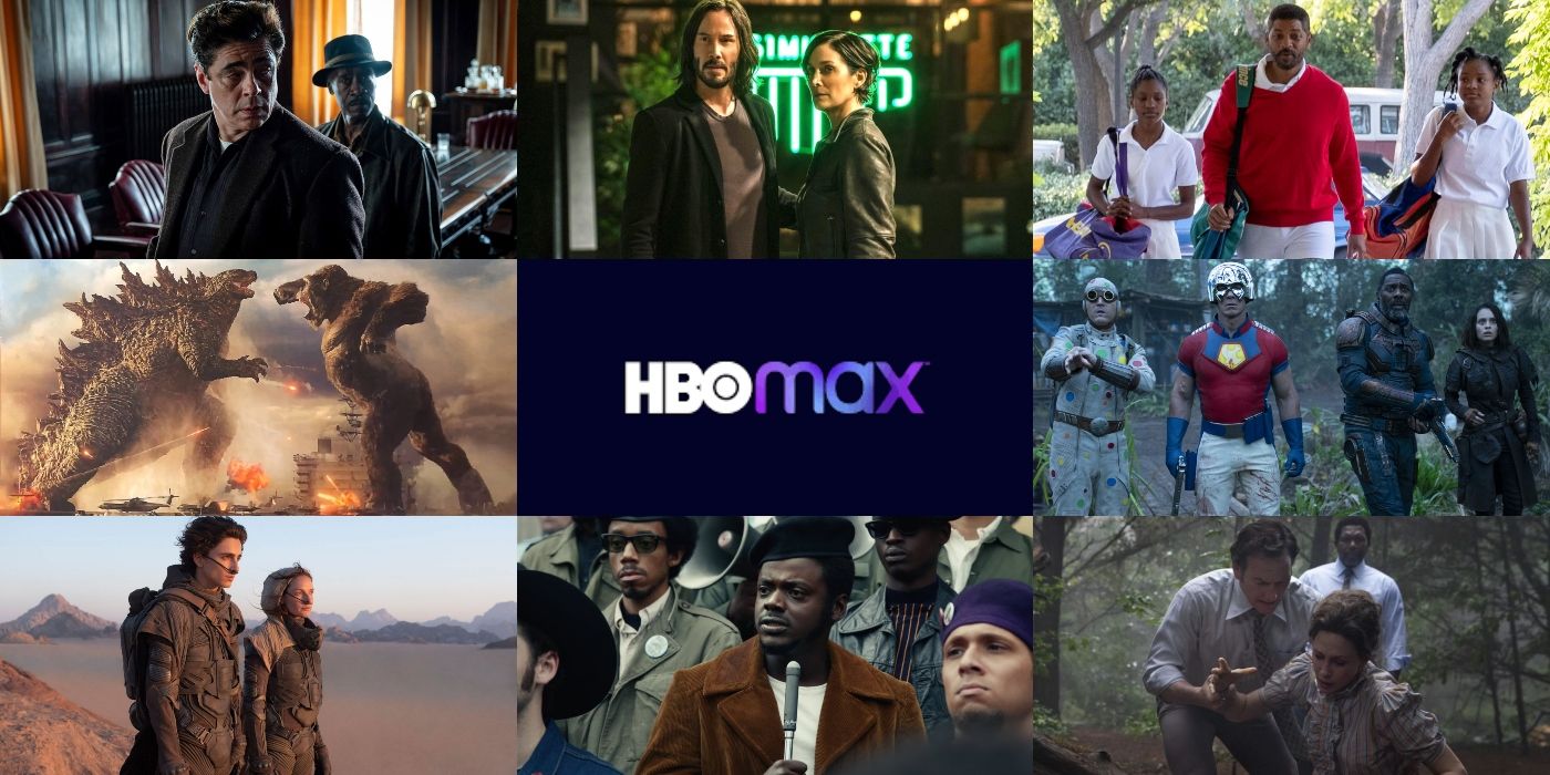 HBO Max logo with its 7 movies