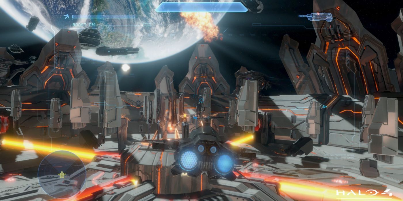 Still image from Midnight mission in Halo 4