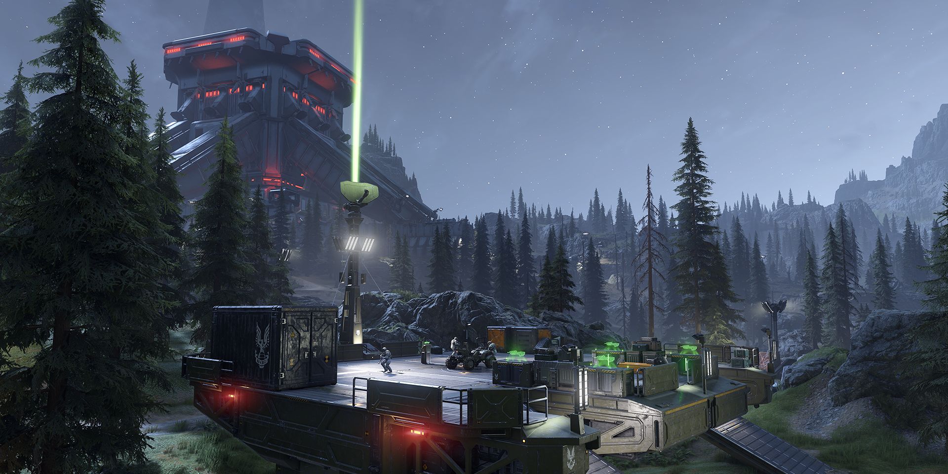 Halo Infinite Unlock Fast Travel Forward Operating Base Unlocked