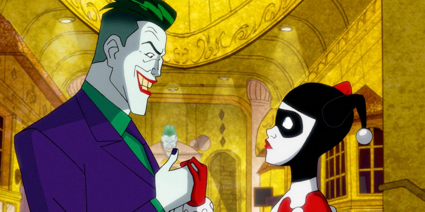 Harley Quinn and Joker holding hands
