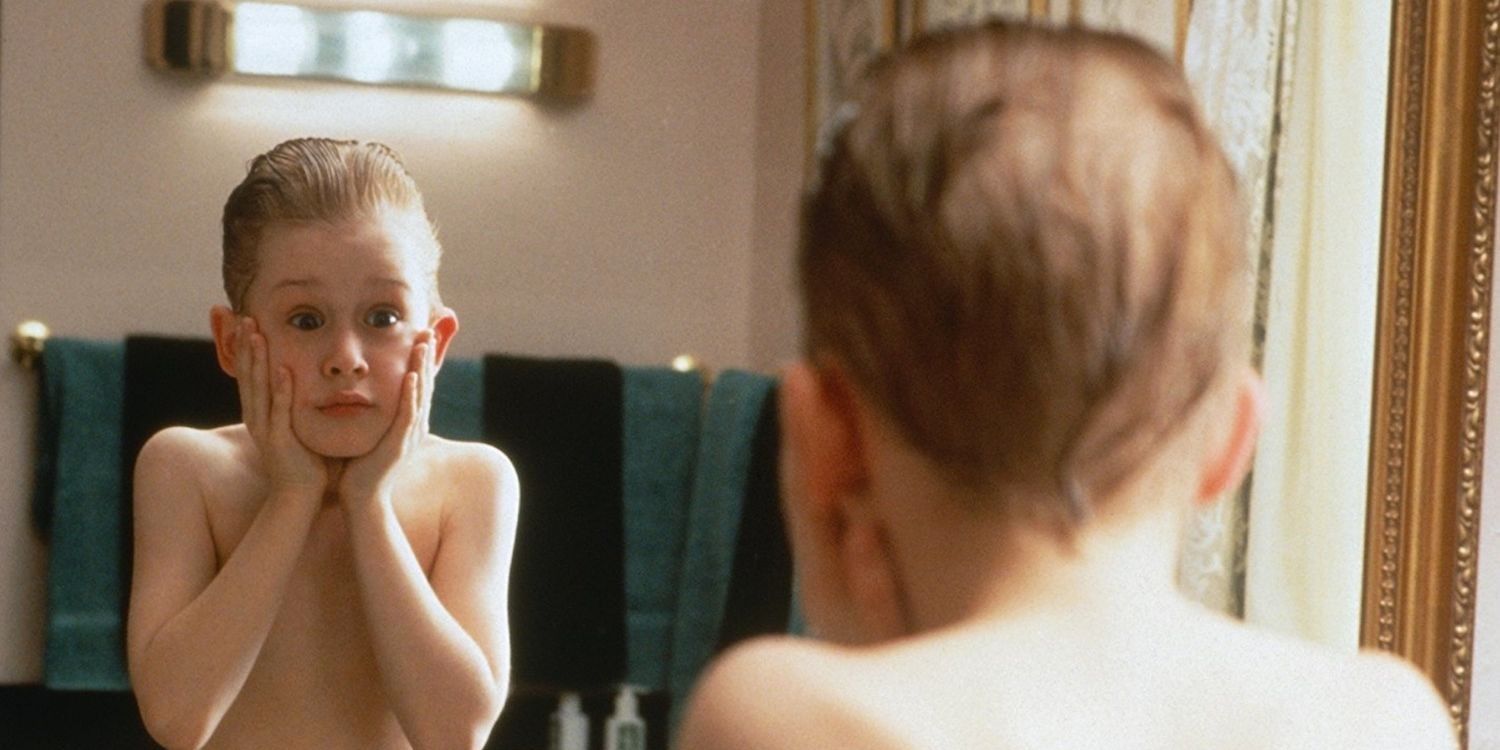 Kevin McAllister applies after shaving in Home Alone.