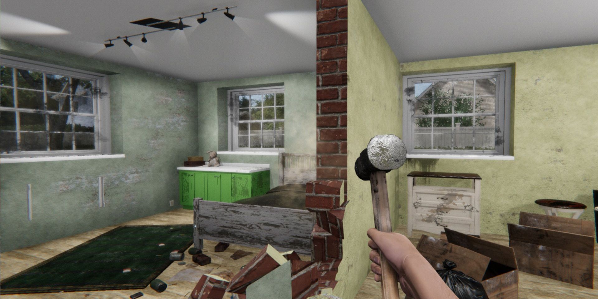 A screenshot from the video game House Flipper.