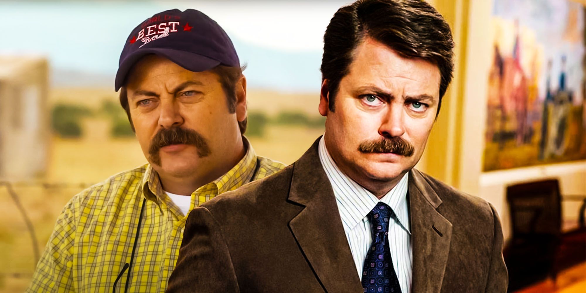 How Much Of Parks & Recs Ron Is Based On Nick Offerman Every Similarity