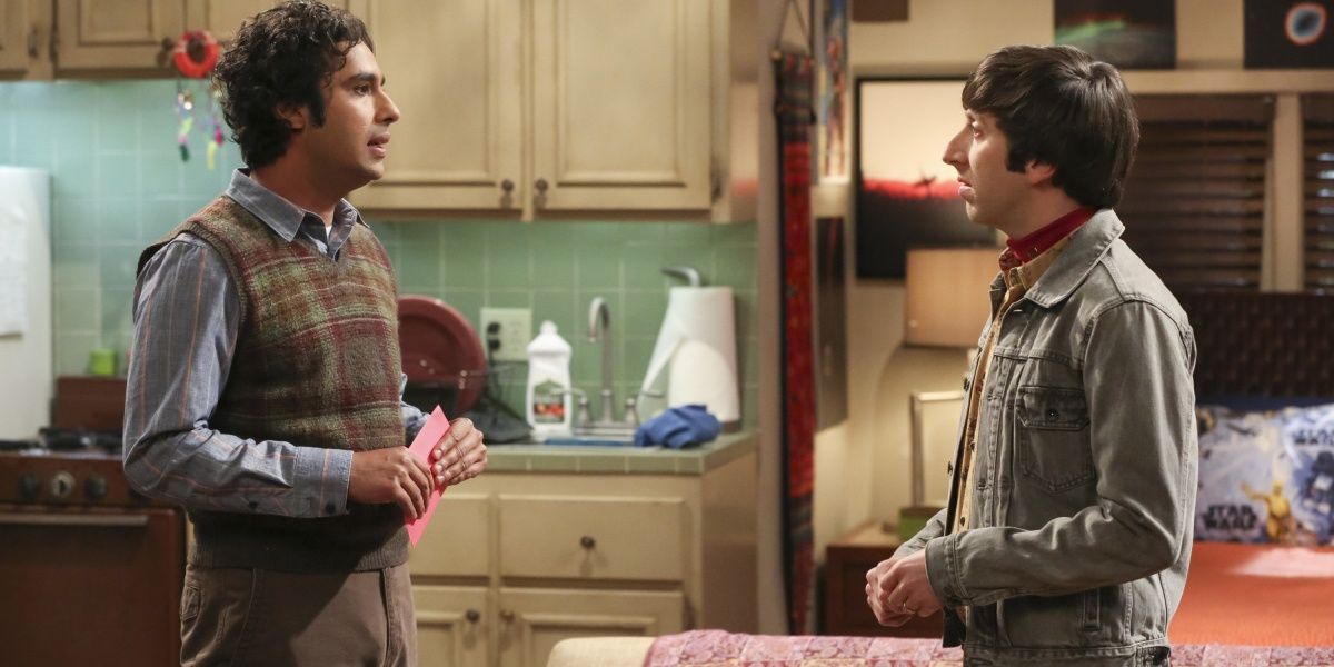 Howard apologizes to Raj for not inviting him to his aughter's birthday in The Big Bang Theory
