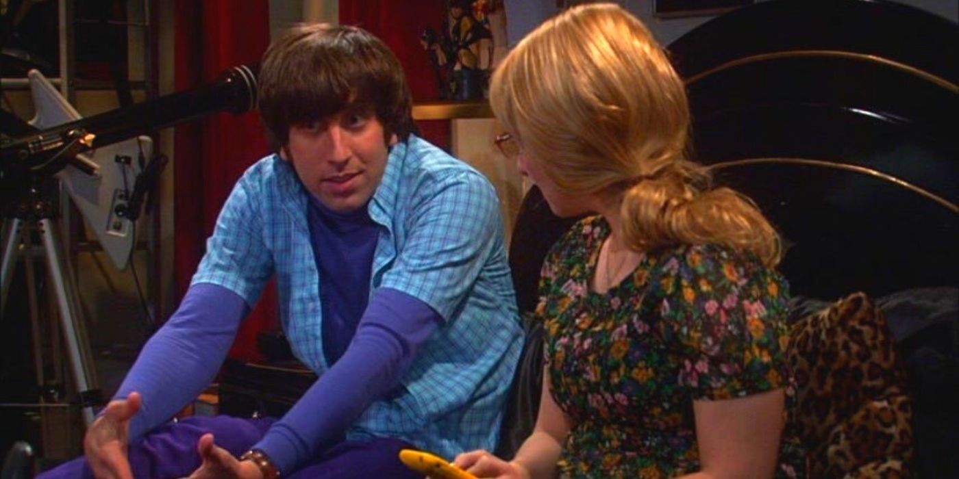 Howard talks to Bernadette about their relationship at home on The Big Bang Theory