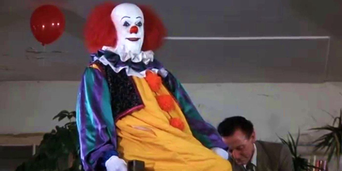 Tim Curry as Pennywise in the IT miniseries