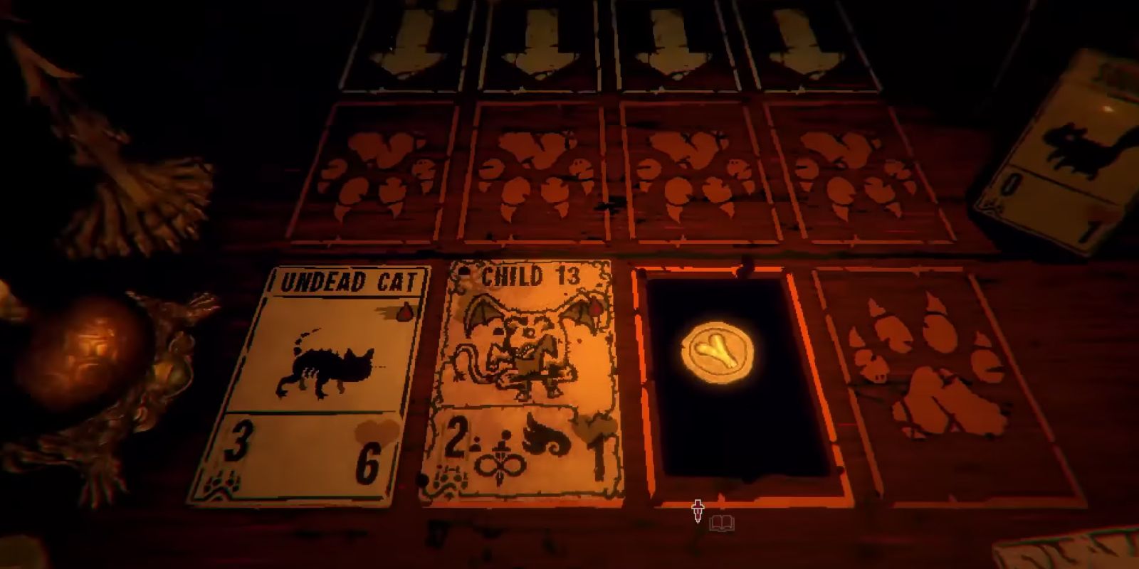 Inscryption's Cat card only has nine lives.
