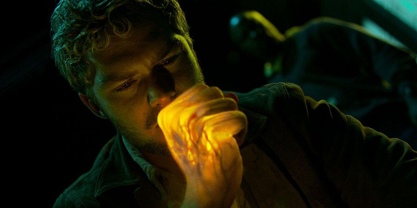 Iron Fist powering up in Defenders.